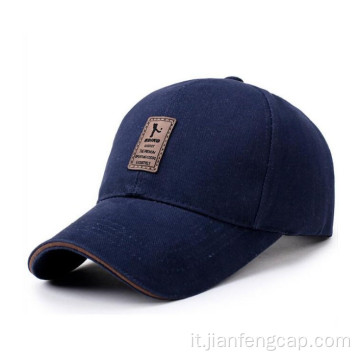 cappello da baseball in twill di cotone